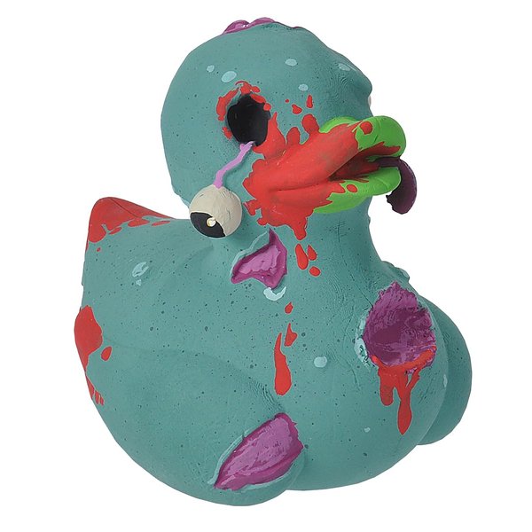 Wild Republic Rubber Ducks, Bath Toys, Kids Gifts, Pool Toys, Water Toys, Zombie, 4"