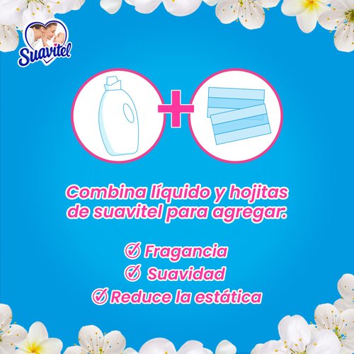 Suavitel Sheets 20 sheets, Field Flowers