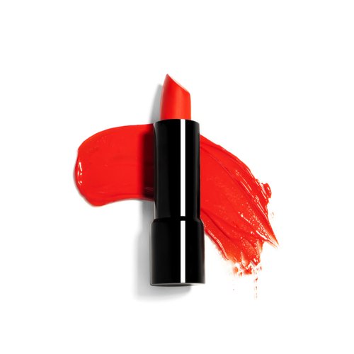MADAME GABRIELA Coral Red Lipstick - Infused with Manuka Honey, Shea Butter, and Oils - Clean, Moisturizing, Natural - Cruelty-Free, Paraben-Free - Unique for All Skin Tones - Mexico City at 9
