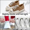 HexinYigjly 8 Pairs No Tie Shoe Laces, Elastic Shoe Laces Tieless, Shoelace Replacement Shoe Laces No Tie with Metal Capsule Lock Shoelaces for Kids Adults Elderly Sneakers