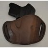 Pro-Tech Outdoors Brown Leather Belt Slide Gun Holster for Taurus PT-22, P-25