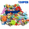 nicknack 120pcs Party Favors for Kids, Pinata Stuffers Toy Assortment for Kids Birthday Treasure Box Toys for Classroom, Stocking Stuffers, Carnival Prizes