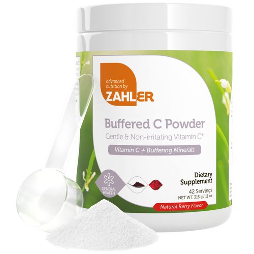 Zahler Buffered Vitamin C Powder - Ascorbic Acid Vitamin C with Calcium, Magnesium, Potassium Asc...