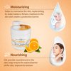 Skin Care Vitamin C 3-in-1 Moisturizer Face Cream, Neck and Hands - Treatment for Crepey Skin, Wrinkles and Sagging - Daily Lotion for All Skin Types - 16.9 fl. oz.