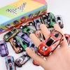 21 Pack Pull Back Toy Cars, Party Favors, Goodie Bag Stuffers, Race Vehicles Bulk, Pinata Fillers, Teacher Treasure Prize Box Toys for Boys Girls Toddlers 2,3,4,5 Years Old