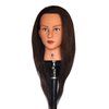 HairZtar Human Hair 18 - 20 " Mannequin Head Hairdresser Training Head Manikin Cosmetology Head (CORA+C (18"))