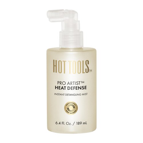 HOT TOOLS Heat Protectant & Instant Detangling Mist | Leave-In Conditioner for Hydrated, Smoother & Shinier Hair |Protects Hair from Heat Damage without Use of Silicones