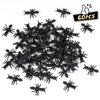 HFATMOS 60 Pieces Fake Ants, Prank Plastic Black Realistic Ant Bugs Joke Toys, Realistic Insects for Halloween Party Favors Decoration Supplies April Fool's Day Props Prank Scary Trick