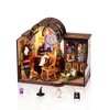 Rolife DIY Miniature House Kit, Mini Wooden Dollhouse Kit for Adults to Build, Tiny House Mayberry Street Miniatures Diorama Building Kits-Birthday Christmas Halloween Craft Hobbies Gift for Teens Kid
