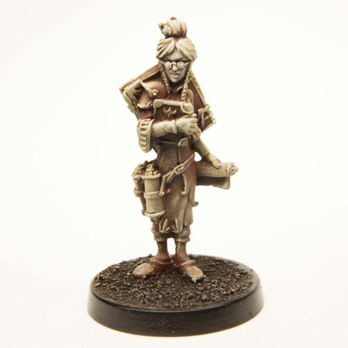 Stonehaven Elf Librarian Miniature Figure (for 28mm Scale Table Top War Games) - Made in USA