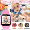 Kids Waterproof Smart Watch for Boys Girls Ages 3-12 Learning Toys with 26 Games Camera Video 1.44" Touchscreen Music Player Alarm Clock Flashlight Pedometer Toddler Watches Birthday Gifts