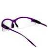 Birdz Eyewear Flamingo Women's Work Safety Glasses Bifocals Readers Purple Frame + 2.5 Magnification Clear Lenses