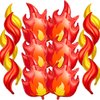 18 Pcs Fire Truck Birthday Party Supplies 32 Inch Fire Balloons Aluminum Firefighter Birthday Party Decorations 24 Inch Flame Balloons Fireman Theme Kids' Party Balloons for Campfire Hunting Decor