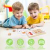 TOY Life Montessori Toys for 3-5 Year Old, Baby Alphabet Sight Words Flash Cards for Toddler, Reading Spelling Games, CVC Words for Kindergarten Preschool Learning & Education Activities Toys for Kids