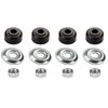 LEAPGOMAX Golf Cart Shock Bushing Kit Fits EZGO 1989-Up TXT Marathon Golf Cart and Club Car 1982-Up DS and Precedent Two Front/Rear Stud, Replaces OEM# 1011415