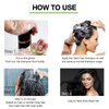Meidu Instant Dark Brown Hair Color Shampoo for Women & men, Permanent Hair Dye Shampoo for Gray, 100% Grey Coverage, 3 in 1 Herbal Ingredients, 500ml