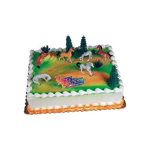 Cake Decorating Kit CupCake Decorating Kit Sports Toys (Horses Zoo)