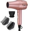 STYLANCE Barber Lonic Salon Hair Dryer, Professional 3 Speeds 2 Cool Button 2000W, Powerful AC Motor,Attachment Contain Volumizer Brush & Comb Concentrator Styling Nozzle,Hairdryers for Women Men
