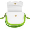 AMPOSSTO Kids Purse Small Crossbody Bag for Girls Little Girls Cute Wristlet Handbag Mini Shoulder Bag Green