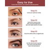 Waterproof Eyebrow Gel Light Brown,Sweat-Proof Longwear Strong Hold Tinted Brow Gel, Vegan,Cruelty-Free, Brow Glue Mascara for Eyebrows with Eyebrow Brush, Enhance Eye Brows Filler Makeup for Women-03