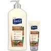 Suave Body Lotion Set – Nourishing Cocoa Shea Moisturizing Lotion, Cocoa Butter Lotion for Extremely Dry Skin, Travel Size & Full-Size (2 Piece Set)