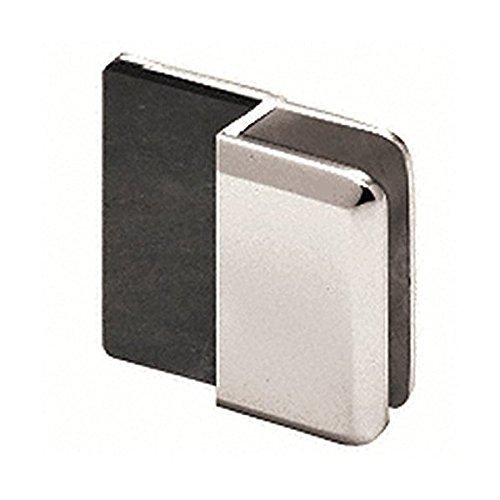 C.R. LAURENCE DSBEV1CH CRL Chrome Beveled Style Frameless Shower Door Stop