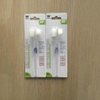 Healifty Denture Brush False Teeth Cleaning Tool Double-Sided Toothbrush 3pcs
