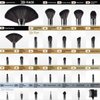 Makeup Brushes Set Professional from an Array of Eyeshadow Foundation Brushes to a Concealer Brush to Eyelash and Blusher Brushes 32 Pcs soft Make up Brush Kit, These Vegan and Cruelty-free Brushes have Soft Synthetic Bristles that Work Perfectly with any