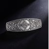 KKJOY Metal Celtic Knot Barrettes Vintage Witches Knot Hair Clips Hand Crafted Spring Clip Hair Pin Headpieces Wedding Bridal Hair Accessories for Women Girls