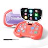 Sienbor Fast Push Game 4 Modes Screen Handheld Dance Game Machine, Memory Training Games Toy, Girl ADHD Toys,Birthday Gifts for Boys Girls，Fidget Games Toys for Boys Girls (Pink)