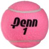 Penn Championship Pink Tennis Balls - Extra Duty Felt Pressurized Tennis Balls - 1 Can, 3 Balls
