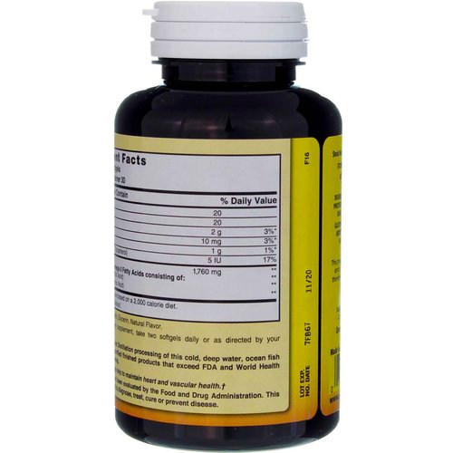 Nature's Blend Fish Oil 1760 mg Omega 3 Extra Strength - 60 Softgels