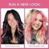 WENNALIFE I Tip Hair Extensions Human Hair, 50g 100s 14 Inch Light Pink Remy Itip Human Hair Extensions Invisible Itips Straight I Tips Fusion Extensions Real Human Hair