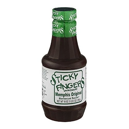 Sticky Fingers Smoke House BBQ Sauce Memphis Original 18oz by Sticky Fingers