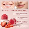 Lip Balm & Moisturizer Set, Lip Scrub & Lip Sleeping Mask- Overnight Treatment Lip Care Products | Moisturize & Nourish, Dry Cracked Lips, Intense Hydration with Vitamin C