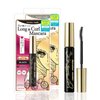 HEROINE MAKE by KISSME Mascara Duo Set | 2 Full-Size - Long & Curl Up Waterproof Mascara, Japanese Lengthening & Volume Fiber Tubing Eye Makeup, Black