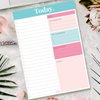 Sweetzer & Orange Daily Planner 2024, Undated Planner To Do List Notepad. 7x10” Day Planner Note Pad. Checklist Productivity Organizer, Work Planner, Academic Planner, Daily To Do List Planner