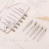 yoyokid 60PCS Hair Clips For Styling, 3.5inch Metal Duck Billed Hair Clips For Styling Sectioning, Curler Alligator Clips Hair Pins For Thick Hair Roller Salon, Silver