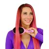 Dry & Wet Brush, Detangler, Dual-Length Flexible Synthetic Bristle Brush, Prevents Hair Breakage, For All Hair Types, For Women, Men and Kids - Pink