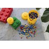 Room Copenhagen, LEGO Storage Heads Stackable Storage Container - Buildable Organizational Bins for Kid’s Toys and Accessories - 6.30 x 6.30 x 7.28in - Small, Girl, Holds 250 Bricks