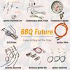 BBQ Future Grill Igniter Kit for Blackstone 28 Inch Griddle, Electronic Battery Igniter Replacement Kit
