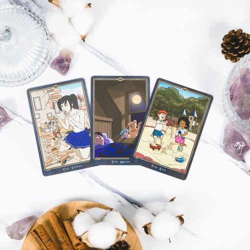 PRIME MUSE Joker Tarot Cards with Guidebook Set