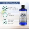 Miracles of Health Nano Colloidal Silver - 16 oz. | 50 ppm | Natural Colloidal Silver Infused in a 72+ Plant-Derived Liquid Mineral Base and 20 Essential Amino Acids for Daily Immune Support