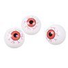Super Creepy Plastic Hollow Eyeballs- Halloween Decorations - Zombie Eyeballs- Set of 36