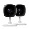 TP-Link Tapo 2K Security Camera for Baby Monitor, Dog Camera w/ Motion Detection, 2-Way Audio, Night Vision, Cloud & SD Card Storage (Up to 256 GB), Works w/ Alexa & Google Home, 2-Pack (Tapo C110P2)