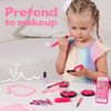 Meland Toys for Girls - Toddler Girls Gift Idea for Birthday Christmas, Pretend Makeup Kit for Girls with My First Purse Toy, Makeup for Kids Age 3-6 Year Old for Pretend Play