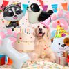 Dog Balloons, 7 Pcs Dog Birthday Balloons Decorations Set - Puppy Balloons, Paw Balloons & Dog Bone Balloon for Dog Birthday Decorations & Dog Themed Birthday Party Decorations