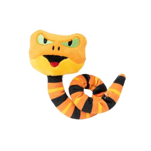 Fuzzyard Slim Snakey Cat Toy Halloween Plush Snake w/Premium Catnip Elastic Rope