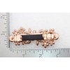 Faship Gorgeous Clear Crystal Floral Hair Clip Barrette