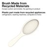 Olivia Garden NewCycle Round Vegan Boar and Ionic bristles Cushion Hair Brush and made from 100% recycled material (except bristles and cushion)